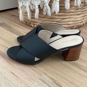 Cole Haan Black Wedges